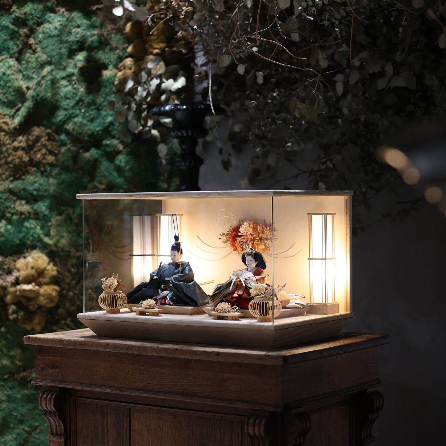 清香　kiyoka｜26雛人形ケース飾り