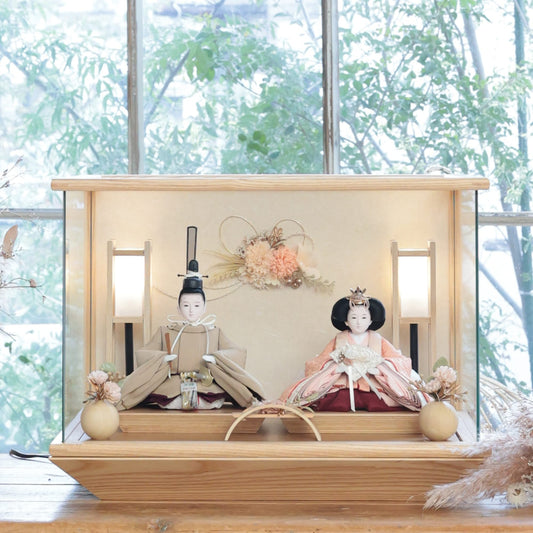 こはる　koharu｜26雛人形ケース飾り