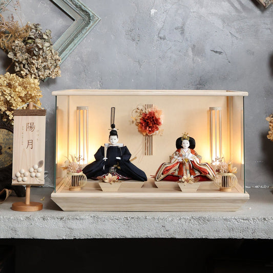 紺華　konka｜26雛人形ケース飾り