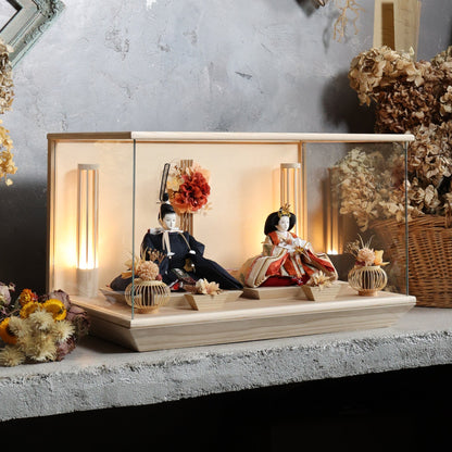 紺華　konka｜26雛人形ケース飾り