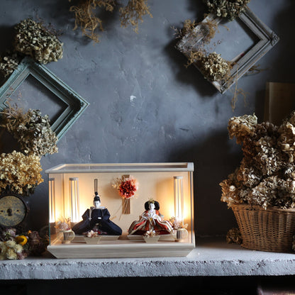 紺華　konka｜26雛人形ケース飾り