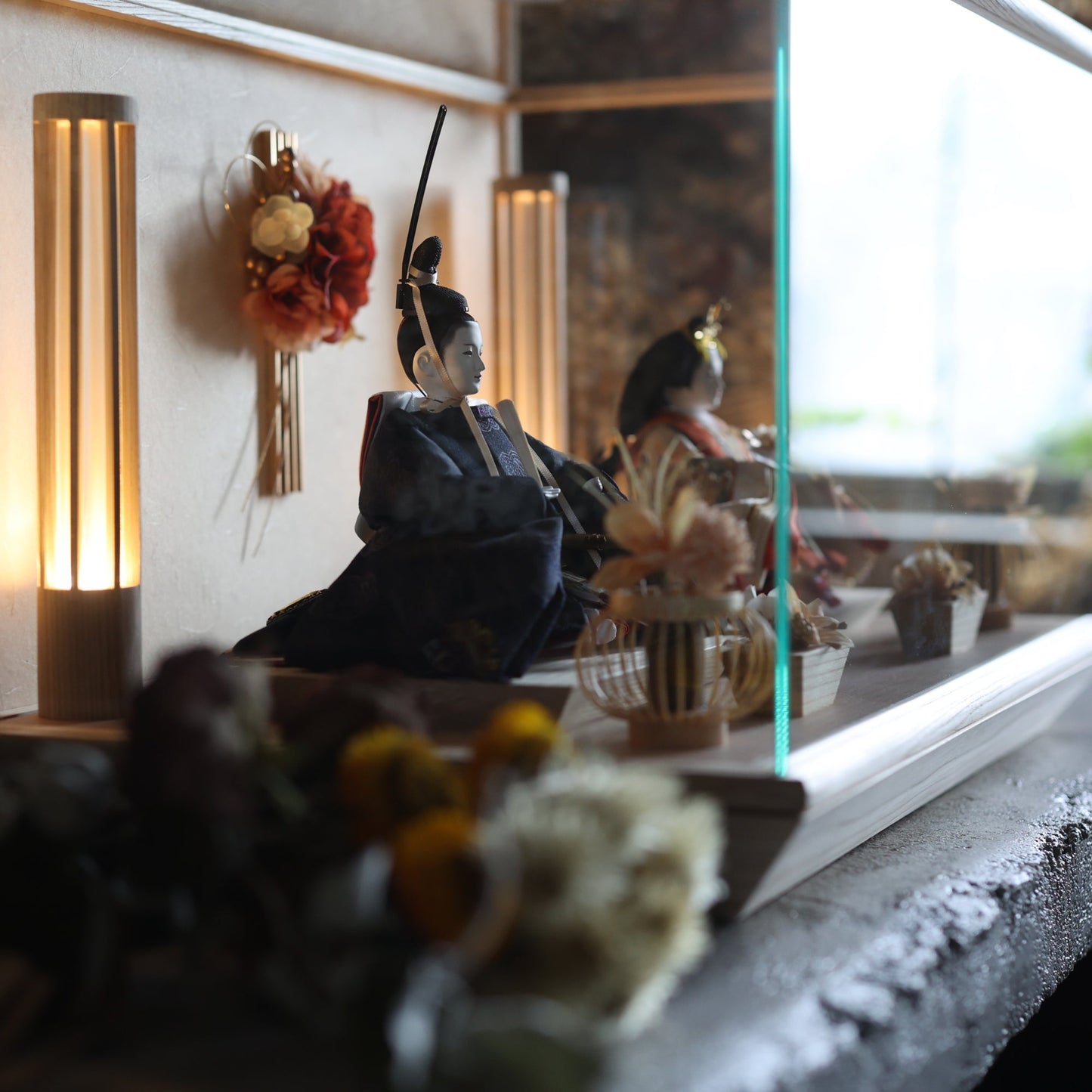 紺華　konka｜26雛人形ケース飾り