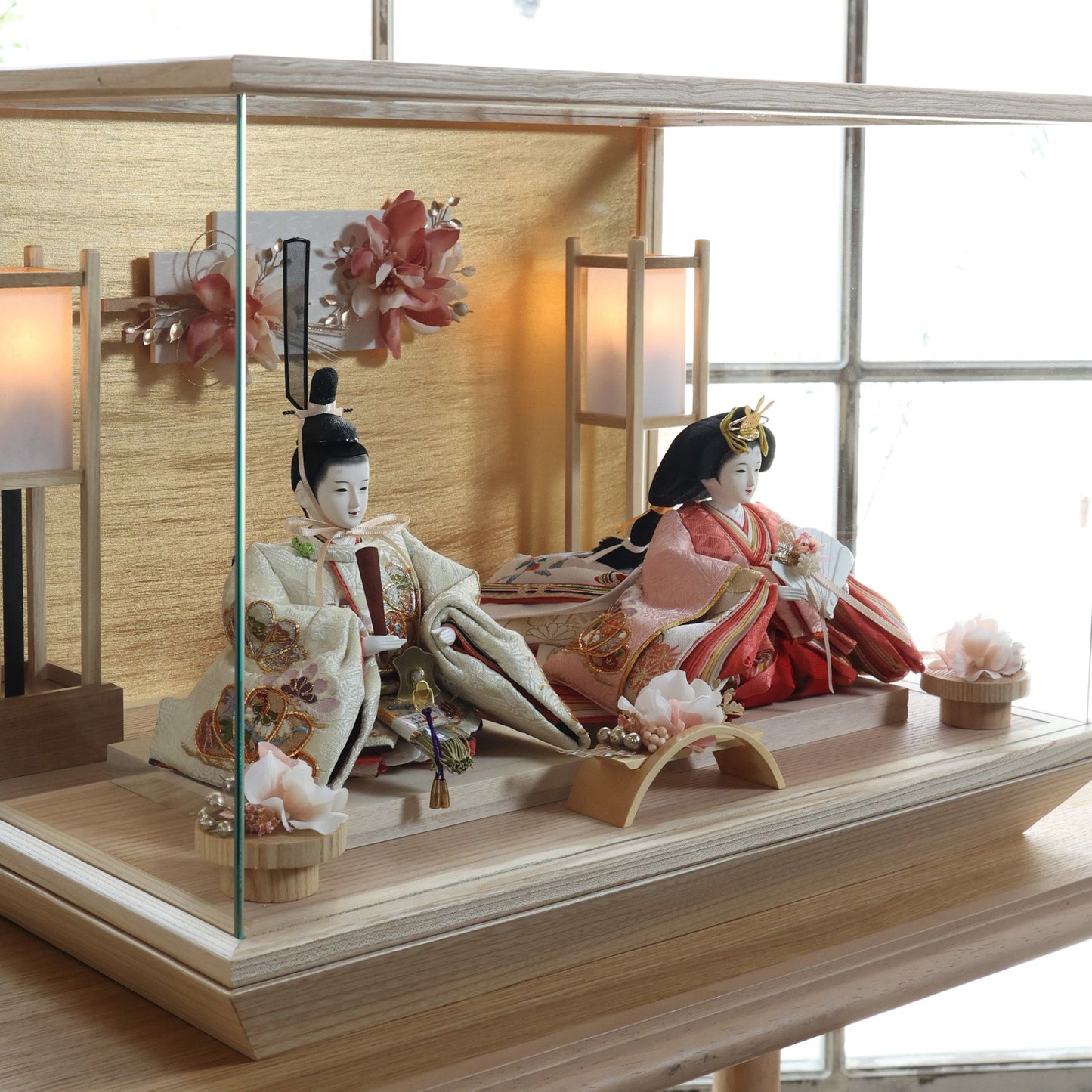 小出松寿作　寿　kotobuki｜26雛人形ケース飾り