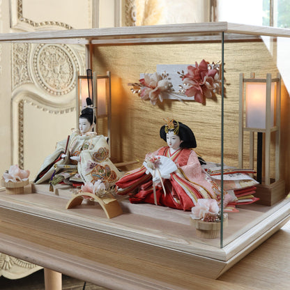 小出松寿作　寿　kotobuki｜26雛人形ケース飾り