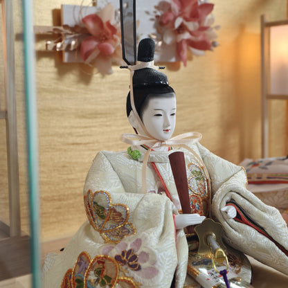 小出松寿作　寿　kotobuki｜26雛人形ケース飾り