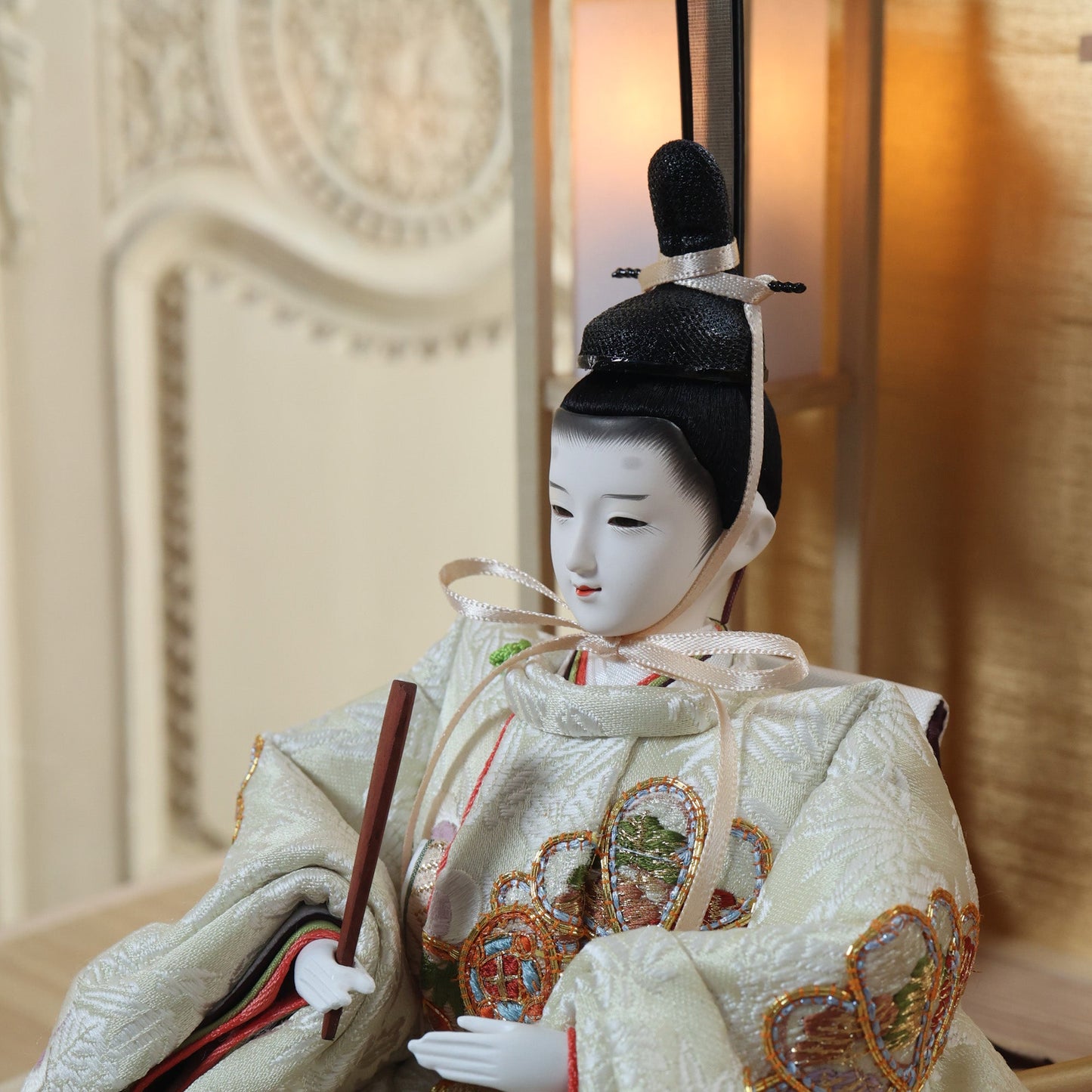 小出松寿作　寿　kotobuki｜26雛人形ケース飾り