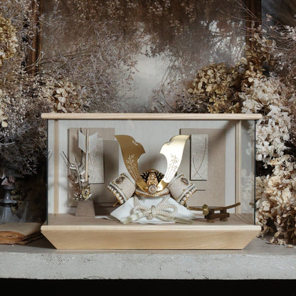 甲冑師「翠鳳」作品　皇妃 kouki | 26祈兜 ケース飾り