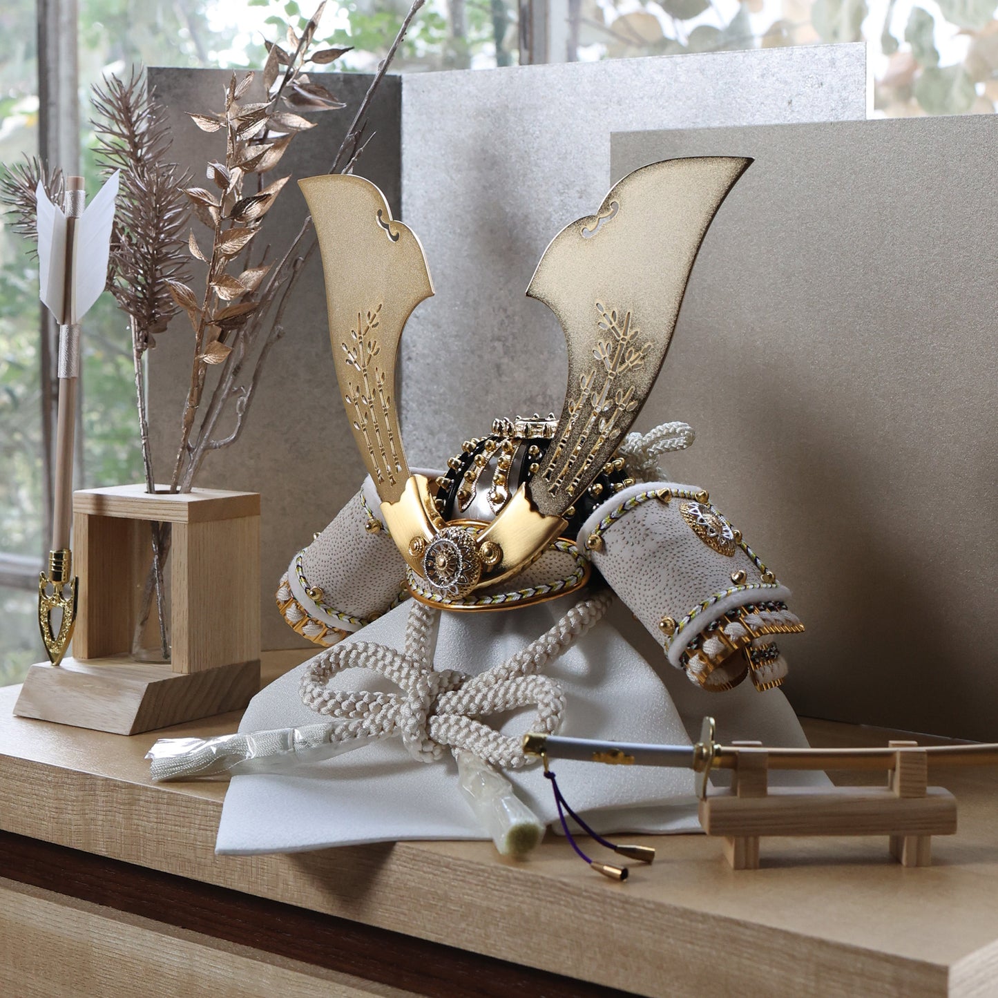 甲冑師「翠鳳」作品  皇妃 kouki | 26祈兜 収納飾り