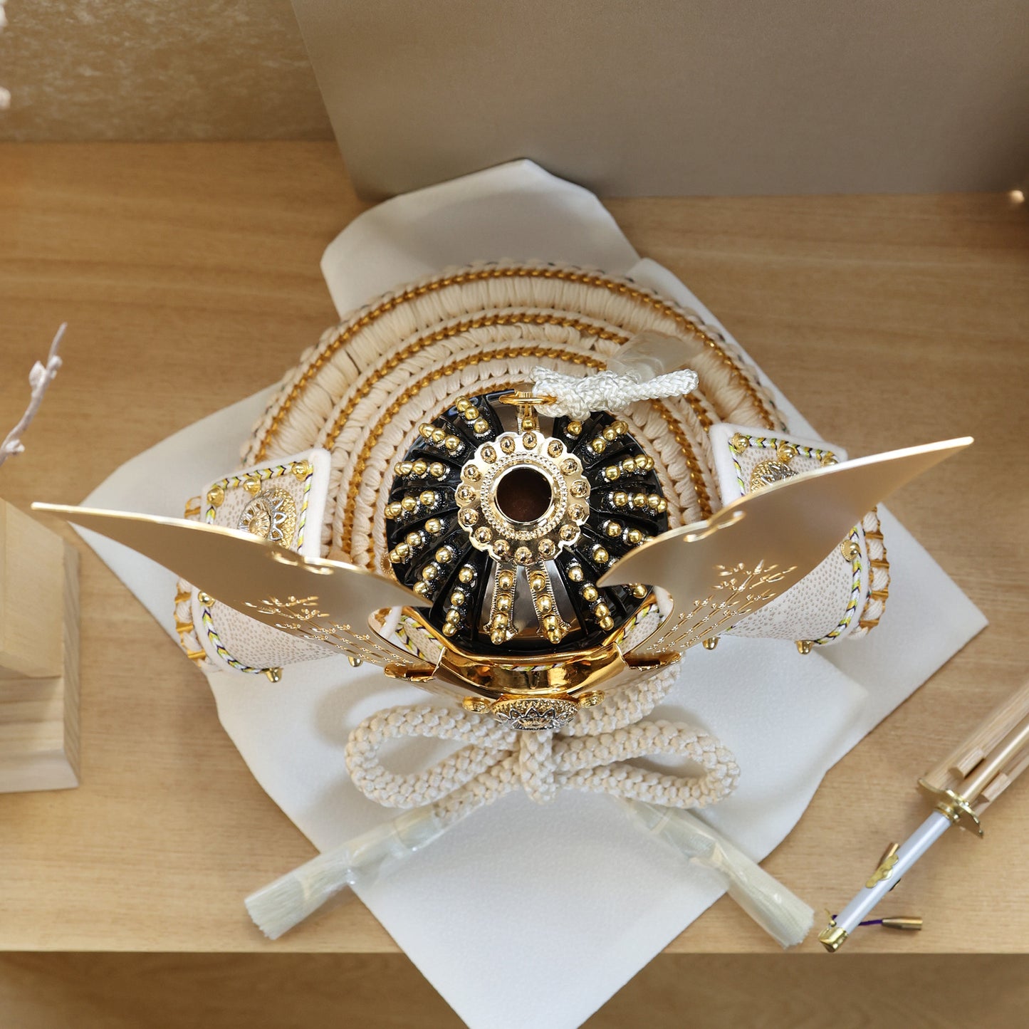 甲冑師「翠鳳」作品  皇妃 kouki | 26祈兜 収納飾り