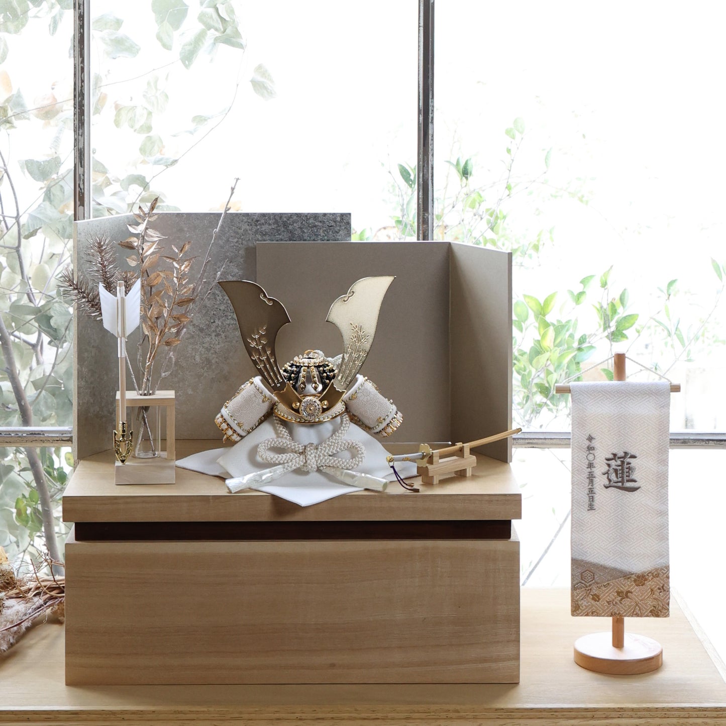 甲冑師「翠鳳」作品  皇妃 kouki | 26祈兜 収納飾り