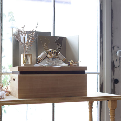 甲冑師「翠鳳」作品  皇妃 kouki | 26祈兜 収納飾り