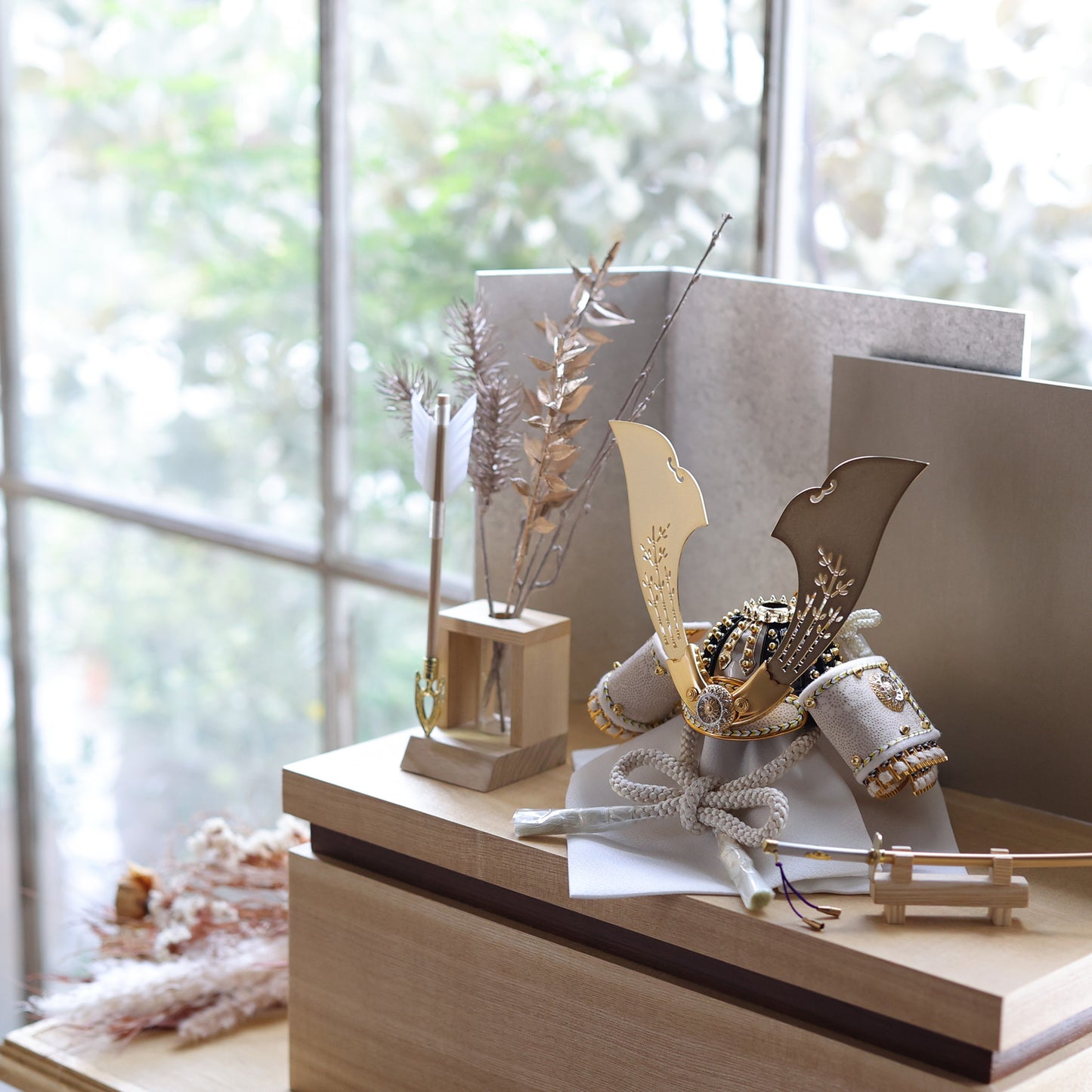 甲冑師「翠鳳」作品  皇妃 kouki | 26祈兜 収納飾り