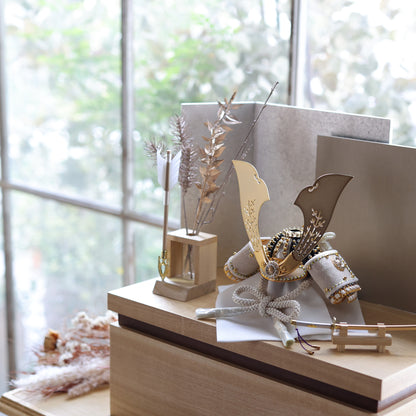 甲冑師「翠鳳」作品  皇妃 kouki | 26祈兜 収納飾り