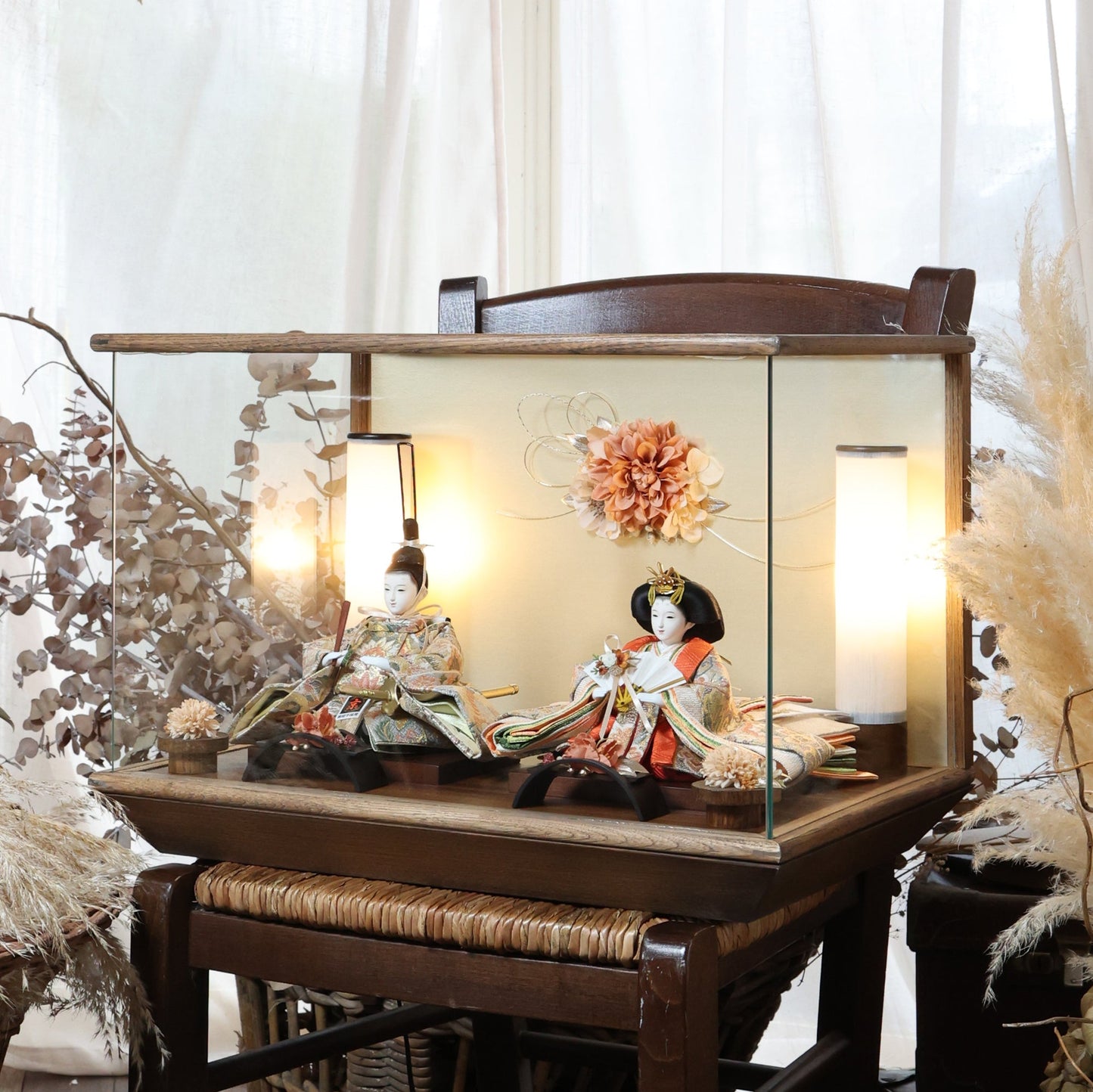 京都西陣袋帯　煌乃　kouno｜26雛人形ケース飾り