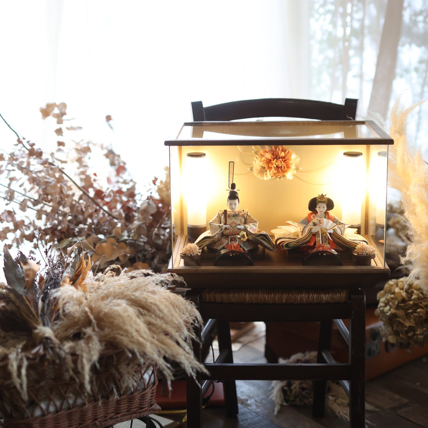 京都西陣袋帯　煌乃　kouno｜26雛人形ケース飾り