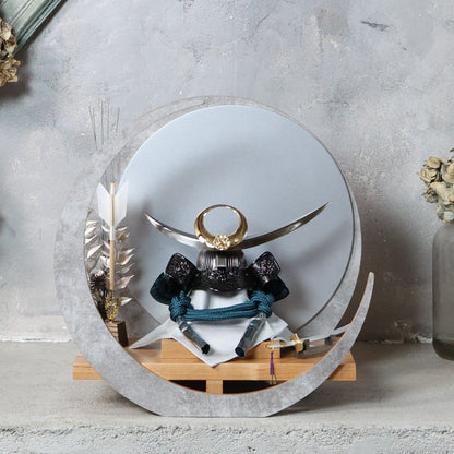 煌志 koushi｜26祈兜 三日月(大)飾り