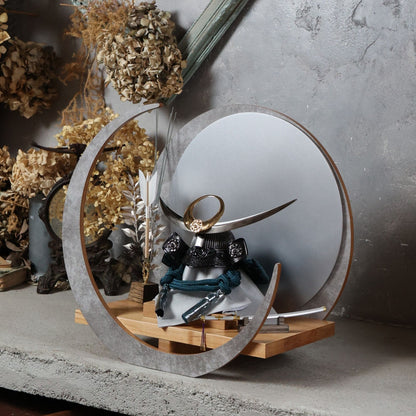 煌志 koushi｜26祈兜 三日月(大)飾り