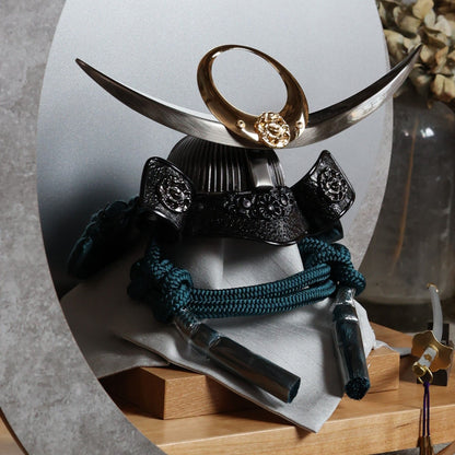 煌志 koushi｜26祈兜 三日月(大)飾り