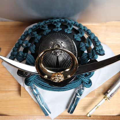 煌志 koushi｜26祈兜 三日月(大)飾り