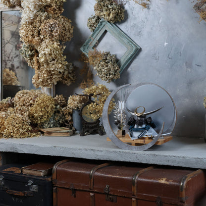 煌志 koushi｜26祈兜 三日月(大)飾り