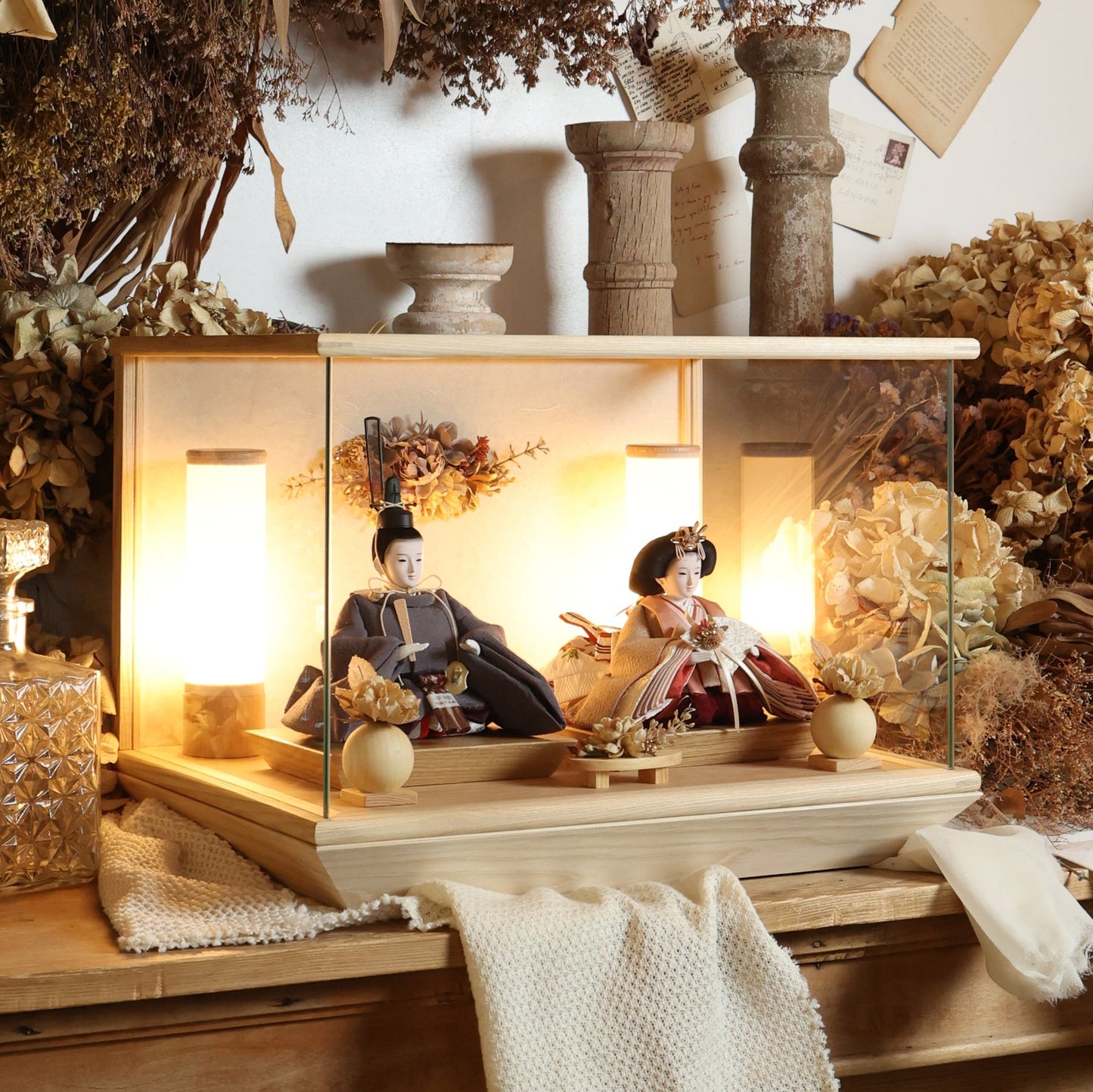 くるみ　kurumi｜26雛人形ケース飾り