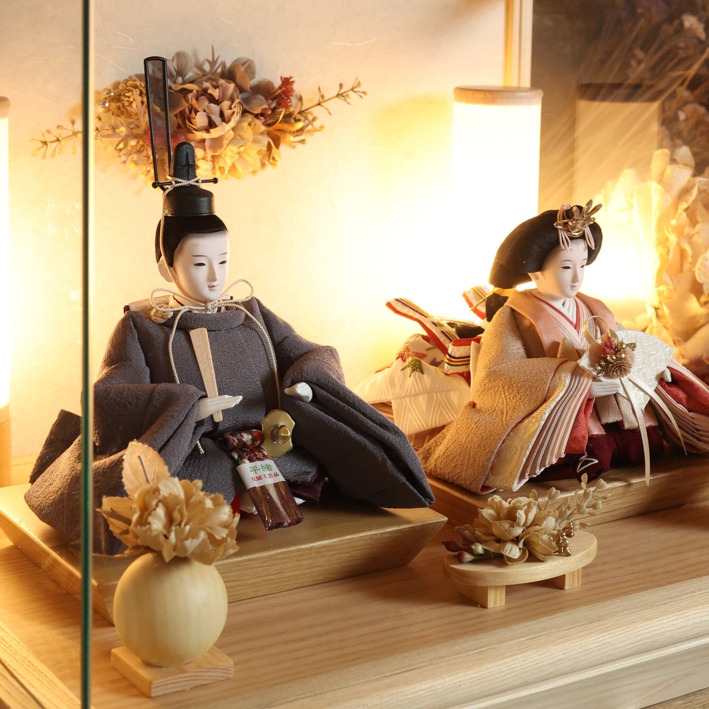 くるみ　kurumi｜26雛人形ケース飾り