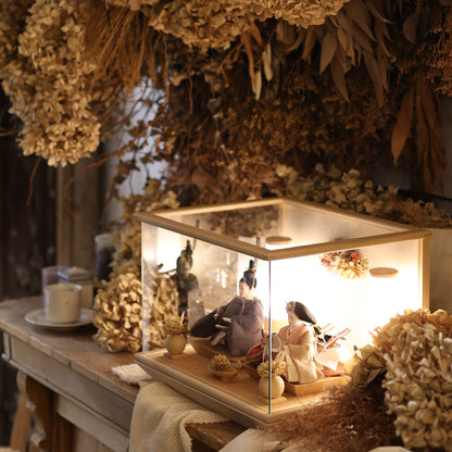 くるみ　kurumi｜26雛人形ケース飾り