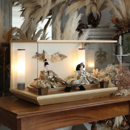 真麻　maasa｜26雛人形ケース飾り