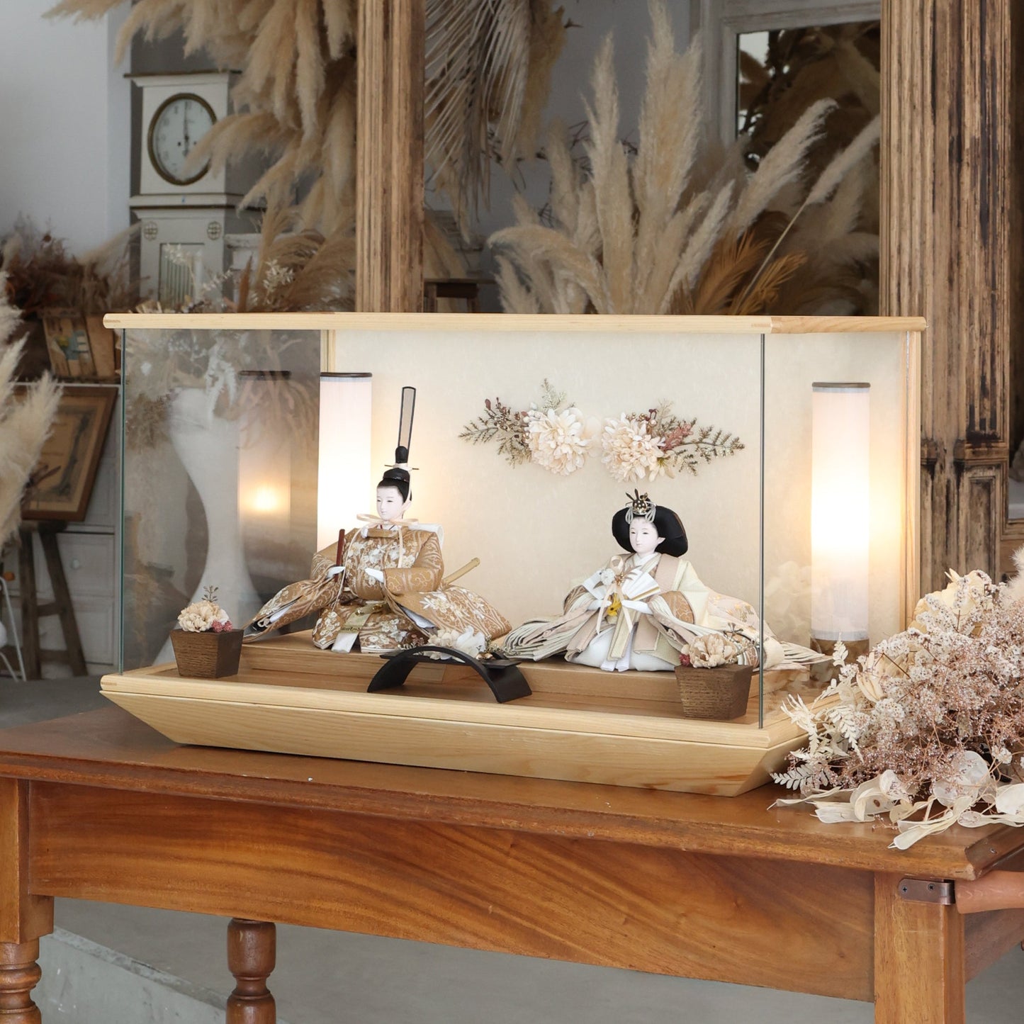 真麻　maasa｜26雛人形ケース飾り