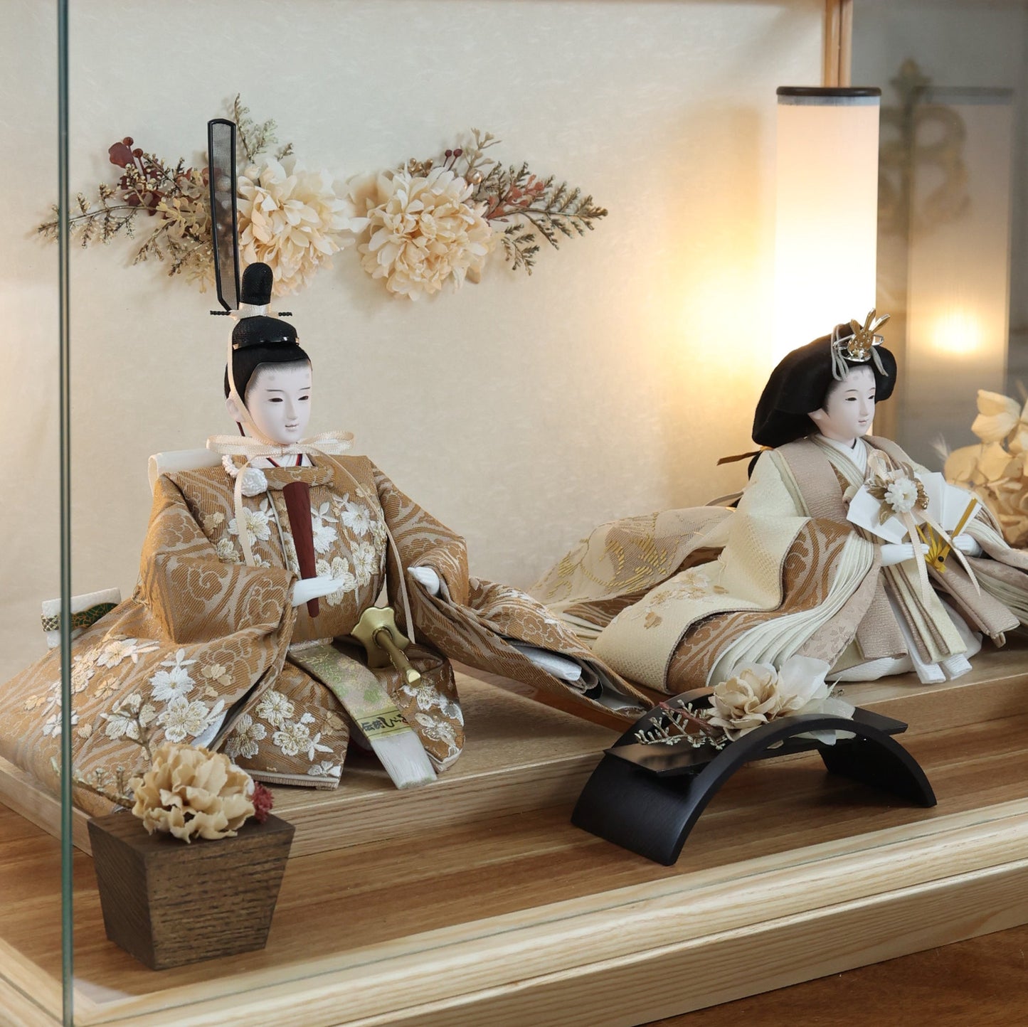 真麻　maasa｜26雛人形ケース飾り