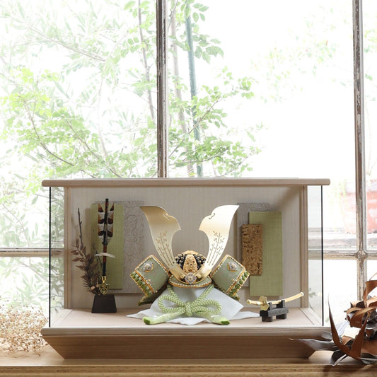 甲冑師「翠鳳」作品　諒 makoto | 26祈兜 ケース飾り