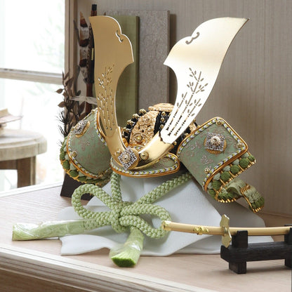 甲冑師「翠鳳」作品　諒 makoto | 26祈兜 ケース飾り