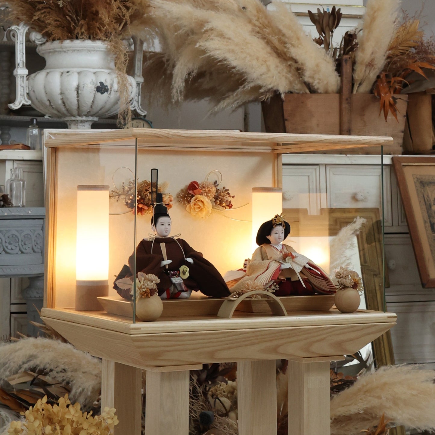 まのか　manoka｜26雛人形ケース飾り