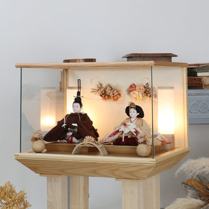 まのか　manoka｜26雛人形ケース飾り