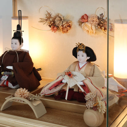 まのか　manoka｜26雛人形ケース飾り