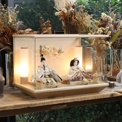 芽　mei｜26雛人形ケース飾り