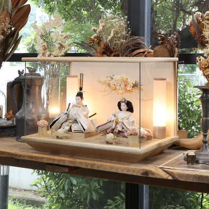 芽　mei｜26雛人形ケース飾り