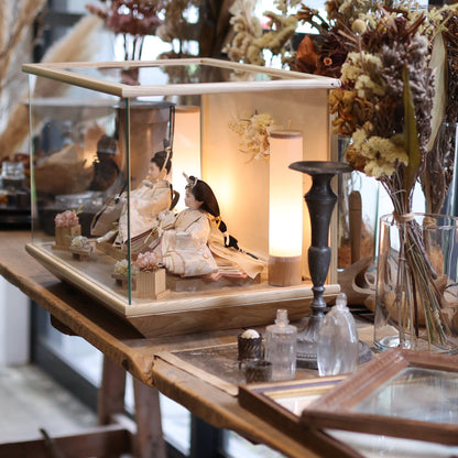 芽　mei｜26雛人形ケース飾り