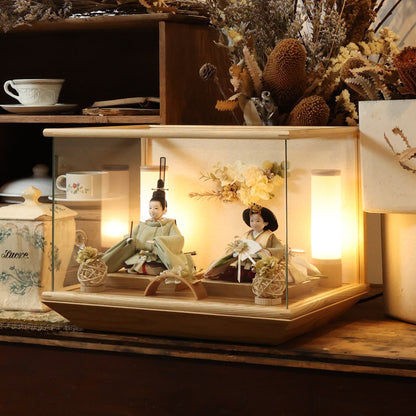 めいな　meina｜26雛人形ケース飾り
