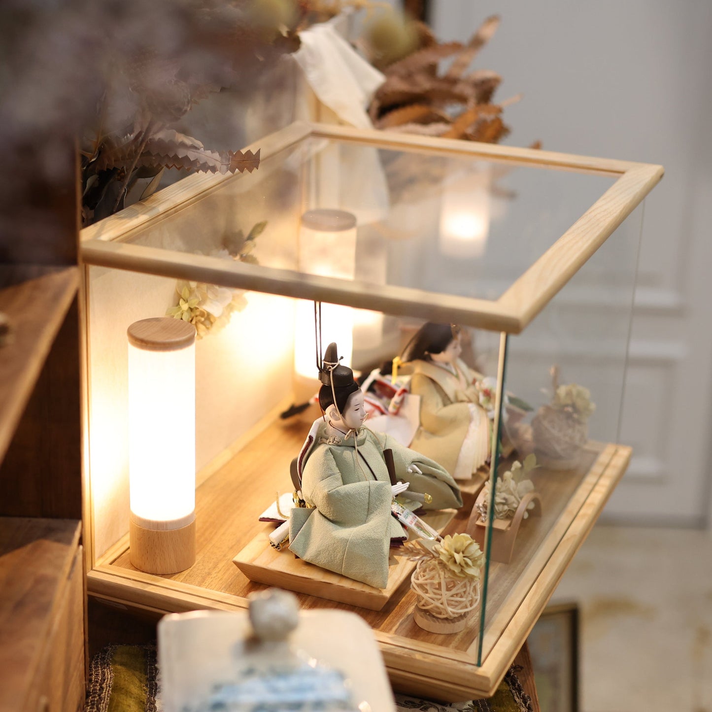 めいな　meina｜26雛人形ケース飾り