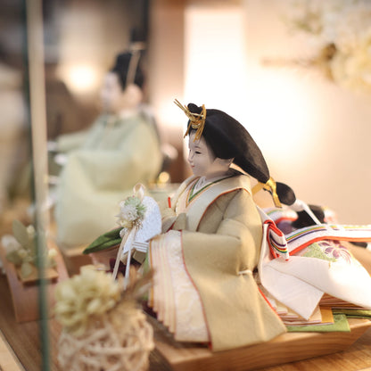 めいな　meina｜26雛人形ケース飾り