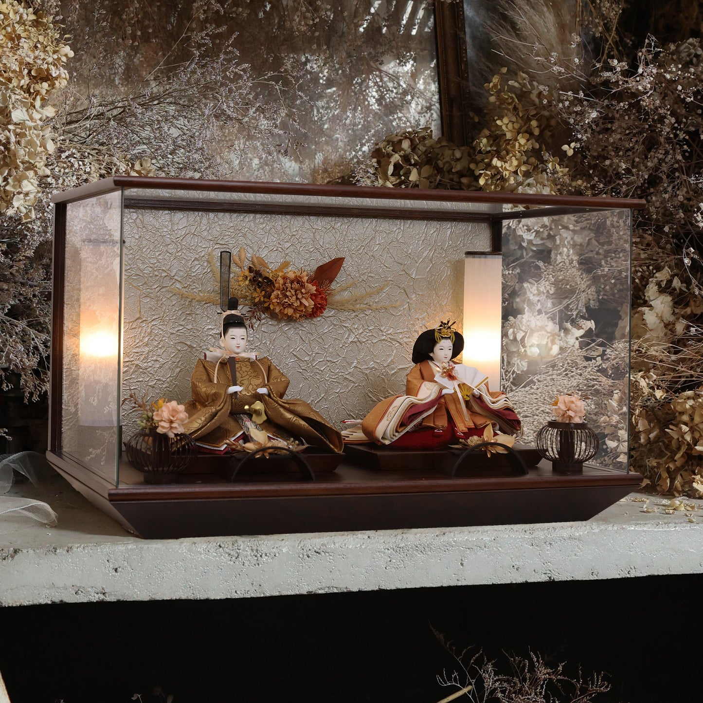 美柑　mikan｜26雛人形ケース飾り