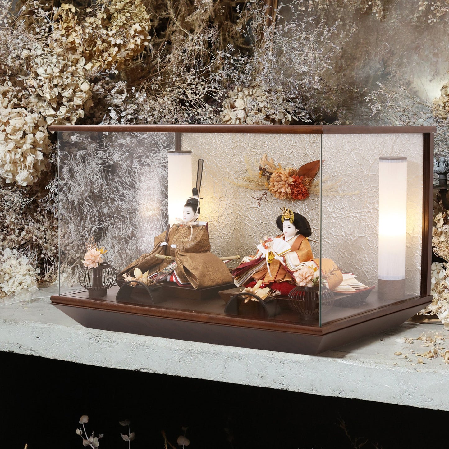 美柑　mikan｜26雛人形ケース飾り