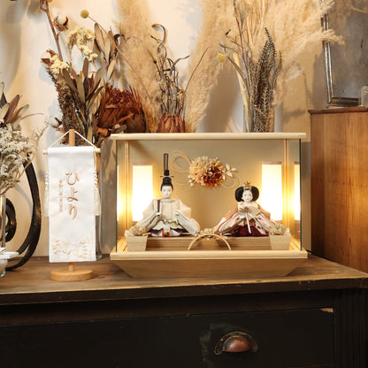 みこと　mikoto｜26雛人形ケース飾り