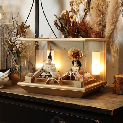 みこと　mikoto｜26雛人形ケース飾り