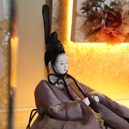 柴田家千代作　澪花　mioka｜26雛人形ケース飾り