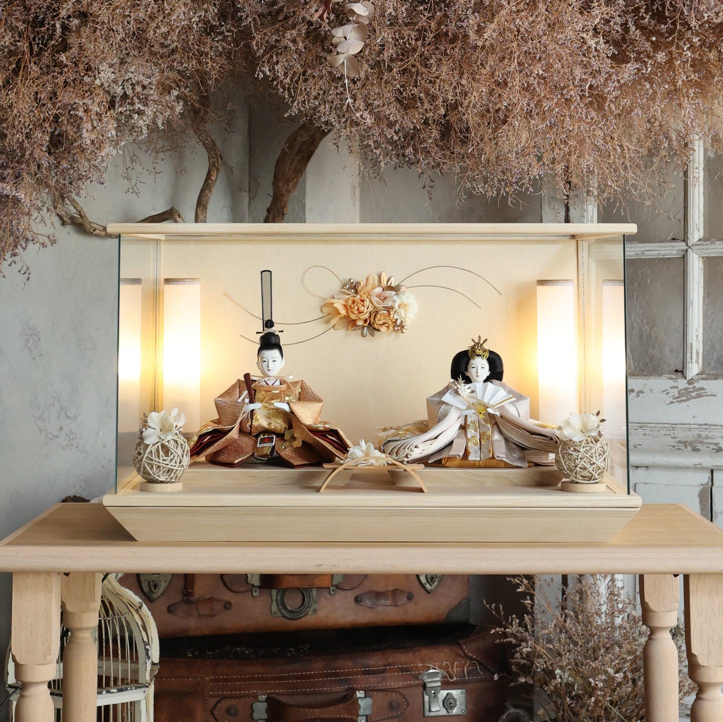 未来　mirai｜26雛人形ケース飾り