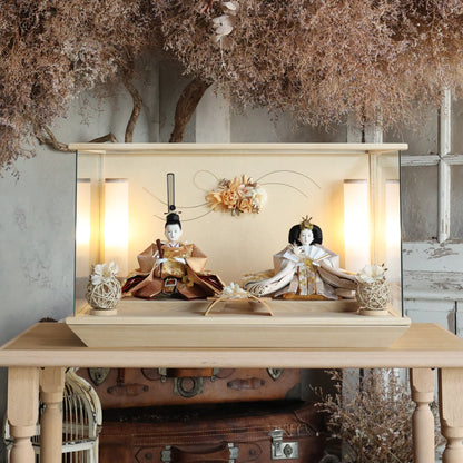 未来　mirai｜26雛人形ケース飾り