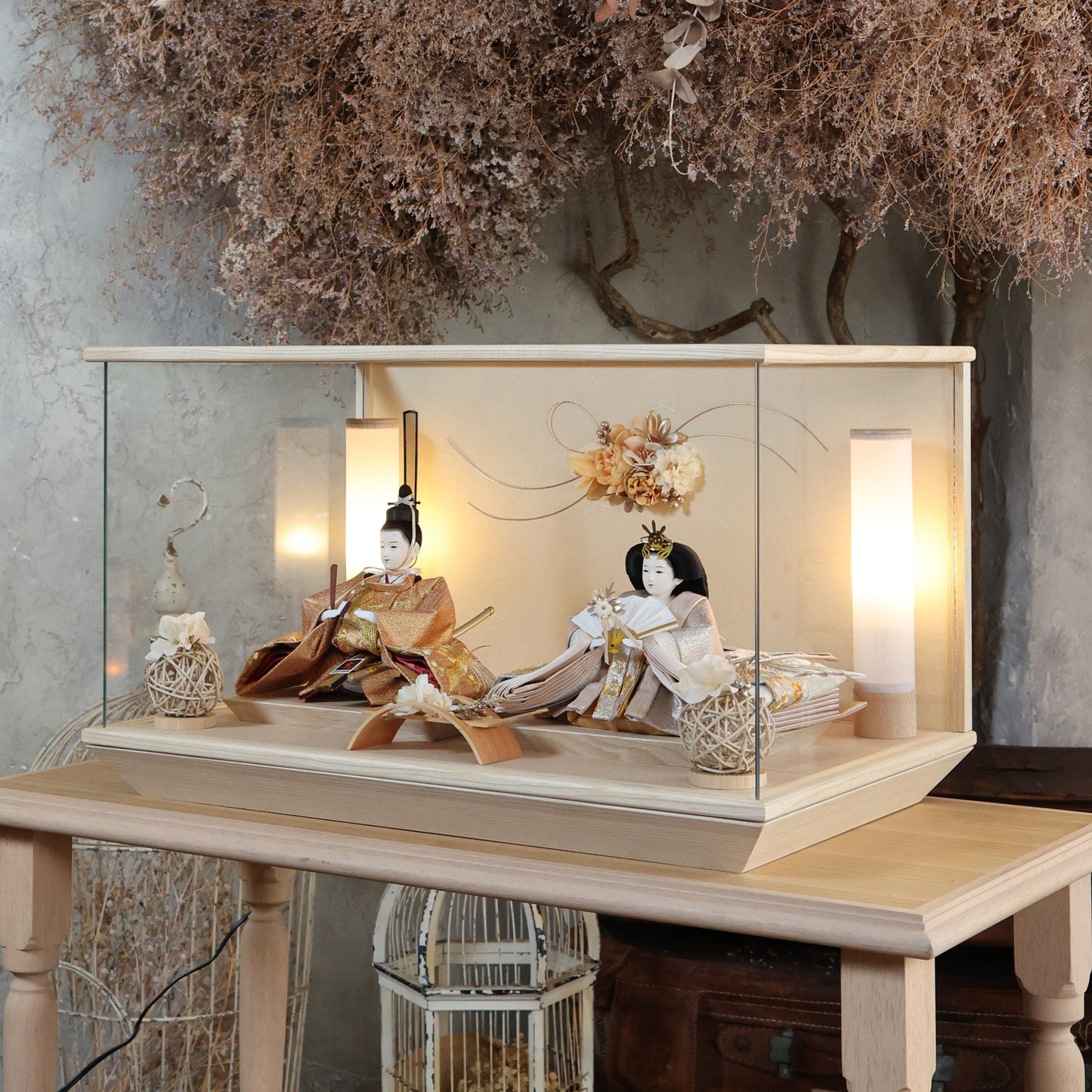 未来　mirai｜26雛人形ケース飾り