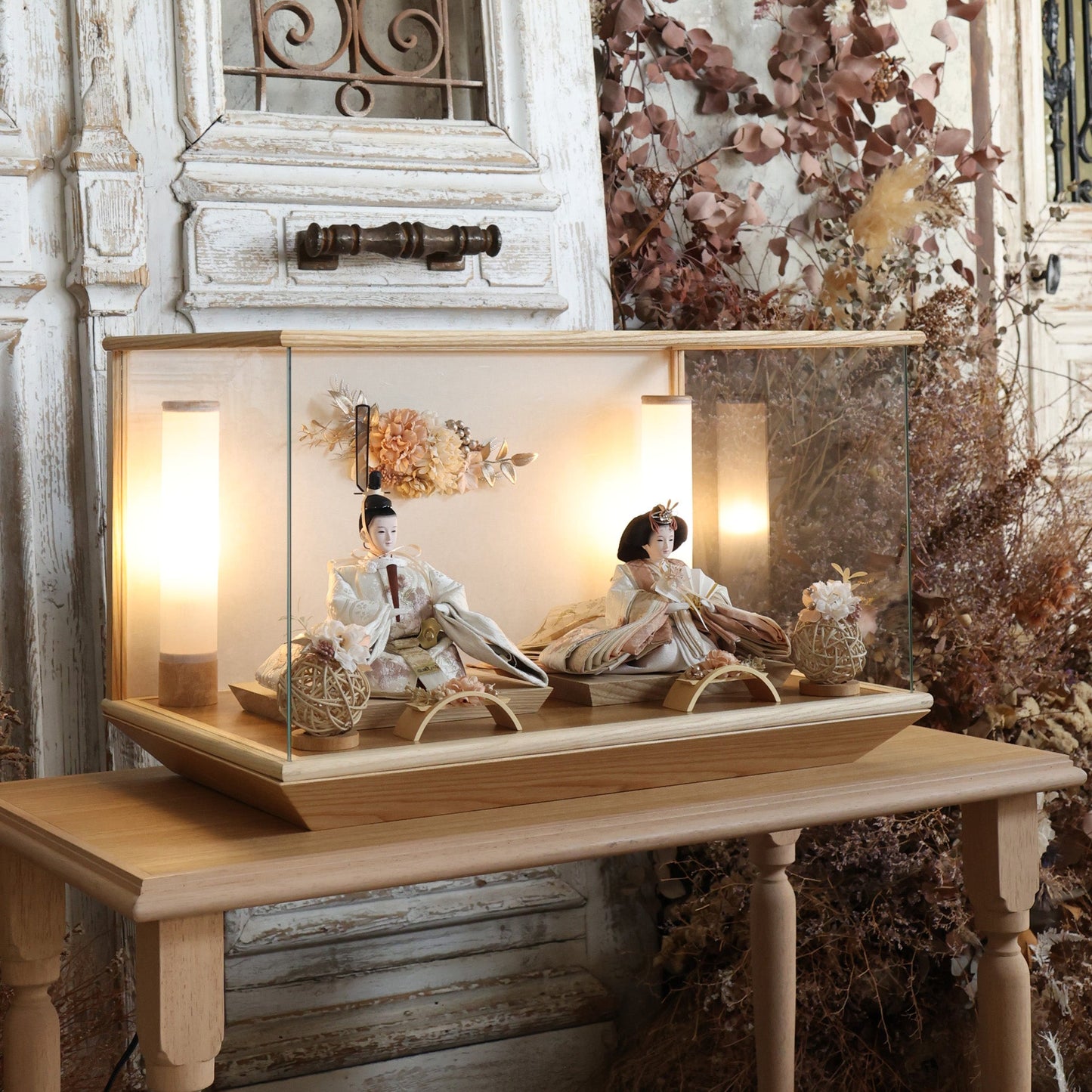 美玲　mirei｜26雛人形ケース飾り